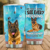 Premium German Shepherd Stainless Steel Tumbler