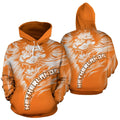 Dutch Lion Hoodie Netherlands Orange PL189-Apparel-PL8386-Hoodie-S-Vibe Cosy™