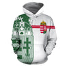 Hungary Flag Hoodie - Mystic PL191-Apparel-PL8386-Hoodie-S-Vibe Cosy™