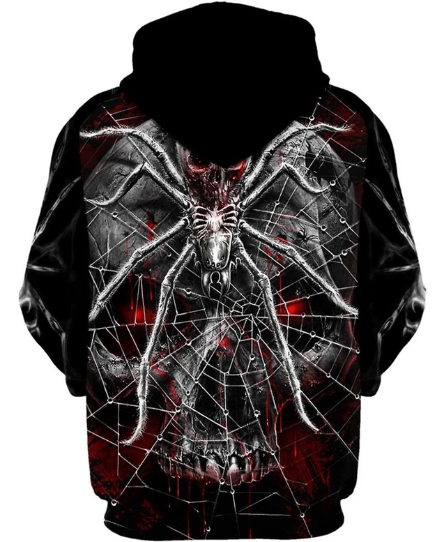 Skull Spider PL220-Apparel-PL8386-Hoodie-S-Vibe Cosy™