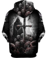 Cemetery Skull PL227-Apparel-PL8386-Hoodie-S-Vibe Cosy™