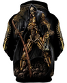 PL222 Skeleton Skull-Apparel-PL8386-Hoodie-S-Vibe Cosy™