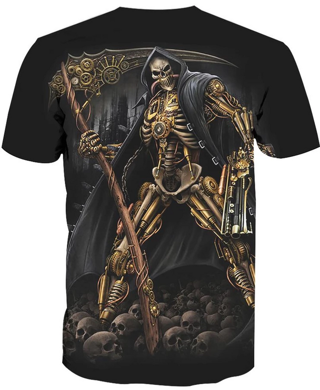 PL222 Skeleton Skull-Apparel-PL8386-Hoodie-S-Vibe Cosy™