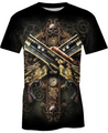 PL222 Skeleton Skull-Apparel-PL8386-T- Shirt-S-Vibe Cosy™