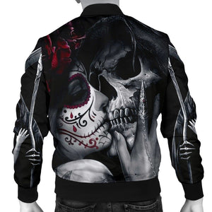 SKULL BOMBER JACKET PL244-BOMBER JACKETS-PL8386-Men's Bomber Jacket-S-Vibe Cosy™