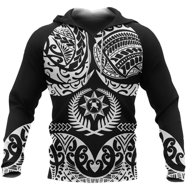 New Zealand Hoodie Maori Firefighter Tattoo PL257-Apparel-PL8386-Hoodie-S-Vibe Cosy™