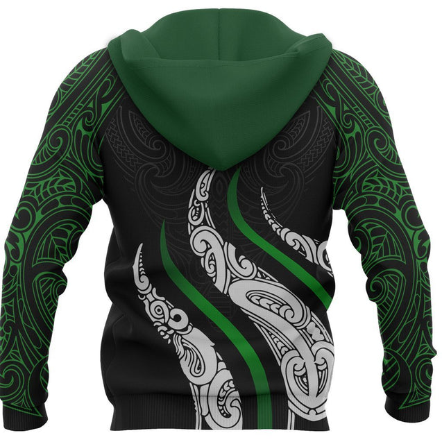 Aotearoa Koru Hoodie Fire PL269 - Amaze Style™-Apparel