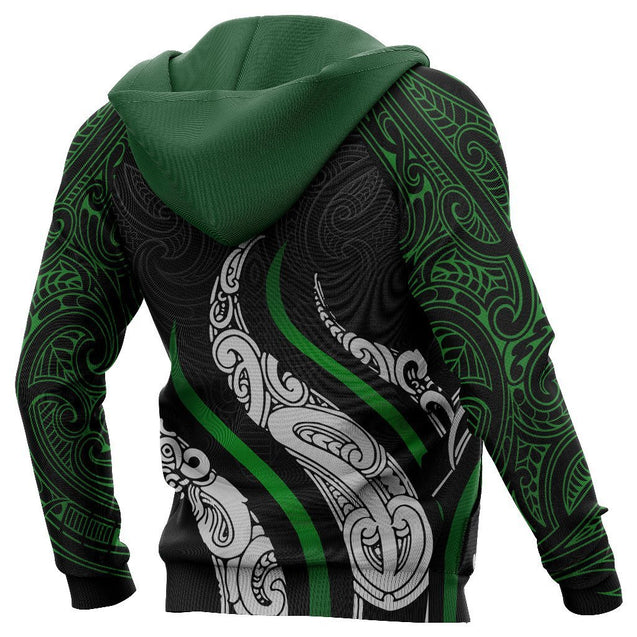 Aotearoa Koru Hoodie Fire PL269 - Amaze Style™-Apparel