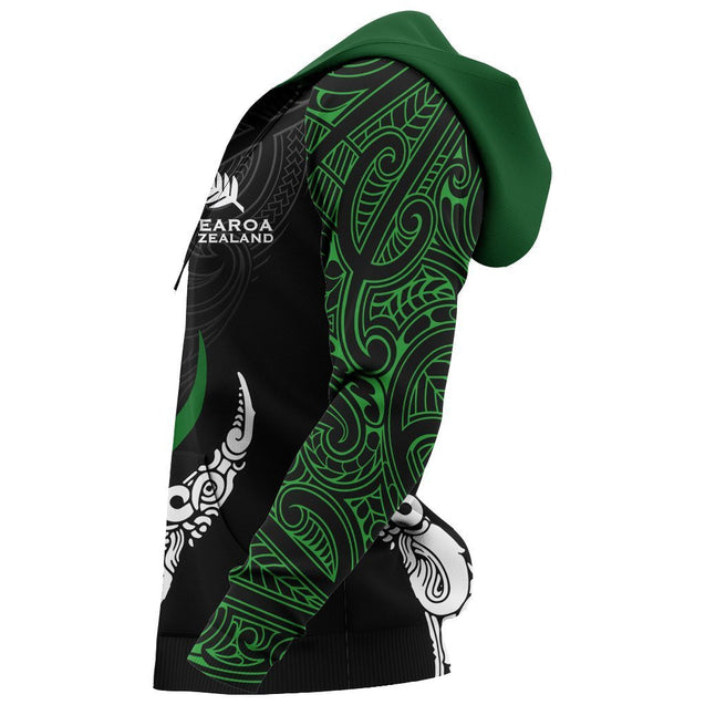 Aotearoa Koru Hoodie Fire PL269 - Amaze Style™-Apparel