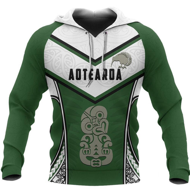 Aotearoa Hoodie Maori Rugby Hei Tiki PL275-Apparel-PL8386-Hoodie-S-Vibe Cosy™