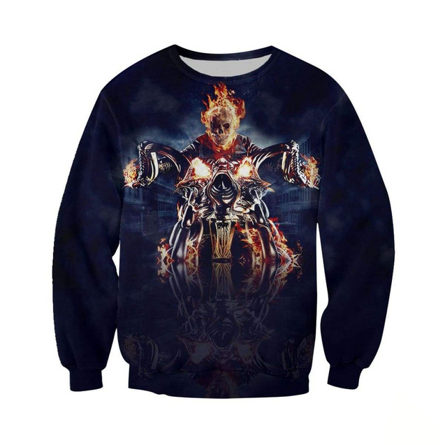 3D ALL OVER PRINTED SKULL PL287-Apparel-PL8386-Sweatshirt-S-Vibe Cosy™