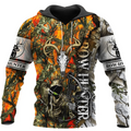 BOW HUNTER 3D ALL OVER PRINTED PL400-Apparel-PL8386-Hoodie-S-Vibe Cosy™
