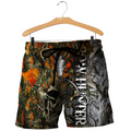 BOW HUNTER 3D ALL OVER PRINTED PL400-Apparel-PL8386-Shorts-S-Vibe Cosy™