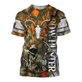 BOW HUNTER 3D ALL OVER PRINTED PL400-Apparel-PL8386-T shirt-S-Vibe Cosy™