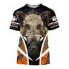 PL410 BOAR HUNTER 3D ALL OVER PRINTED SHIRTS FOR MEN AND WOMEN-Apparel-PL8386-T shirt-S-Vibe Cosy™