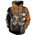 PL403 LOVE BOAR 3D ALL OVER PRINTED SHIRTS-Apparel-PL8386-zip-up hoodie-S-Vibe Cosy™