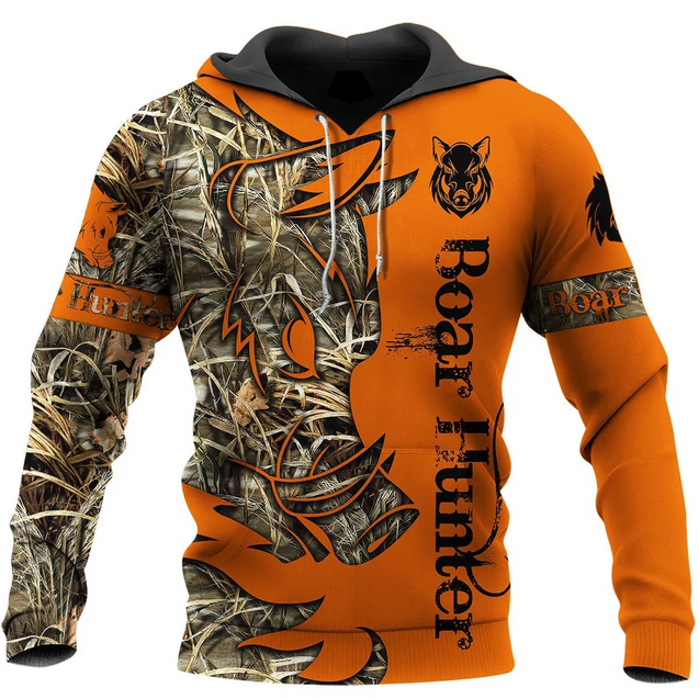 PL404 BOAR HUNTER 3D ALL OVER PRINTED SHIRTS-Apparel-PL8386-Hoodie-S-Vibe Cosy™