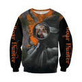 PL406 BOAR HUNTER 3D ALL OVER PRINTED SHIRTS-Apparel-PL8386-sweatshirt-S-Vibe Cosy™