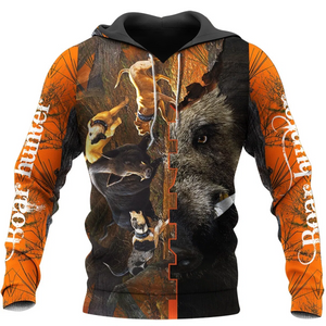 PL415 BEAUTIFUL BOAR HUNTING CAMO 3D ALL OVER PRINTED SHIRTS-Apparel-PL8386-Hoodie-S-Vibe Cosy™