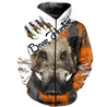 PL417 WILD BOAR CLAWS 3D ALL OVER PRINTED SHIRTS-Apparel-PL8386-sweatshirt-S-Vibe Cosy™