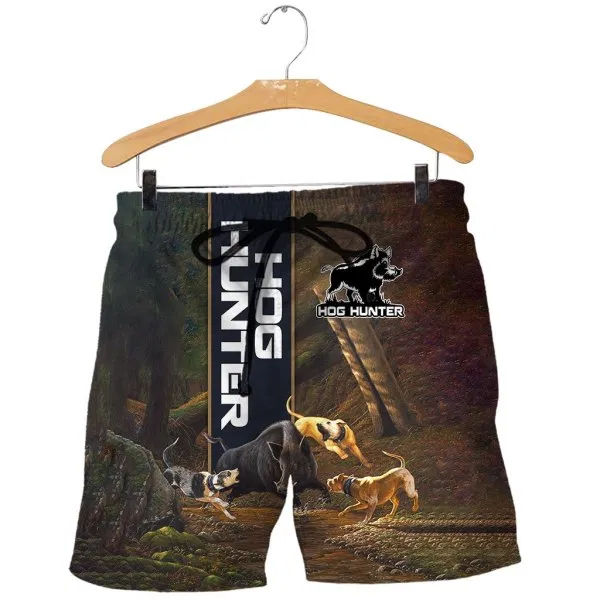 PL418 HOG HUNTER FATHER SON HUNTING PARNTERS 3D ALL OVER PRINTED SHIRTS-Apparel-PL8386-sweatshirt-S-Vibe Cosy™