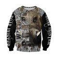 PL420 WILD BOAR CAMO 3D ALL OVER PRINTED SHIRTS FOR MEN AND WOMEN-Apparel-PL8386-sweatshirt-S-Vibe Cosy™