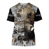 PL420 WILD BOAR CAMO 3D ALL OVER PRINTED SHIRTS FOR MEN AND WOMEN-Apparel-PL8386-T shirt-S-Vibe Cosy™