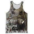 PL420 WILD BOAR CAMO 3D ALL OVER PRINTED SHIRTS FOR MEN AND WOMEN-Apparel-PL8386-Tanktop-S-Vibe Cosy™