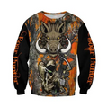 PL421 BOAR HUNTER 3D ALL OVER PRINTED SHIRTS FOR MEN AND WOMEN-Apparel-PL8386-sweatshirt-S-Vibe Cosy™