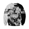 PL430 HUNTING BLACK AND WHITE 3D ALL OVER PRINTED SHIRTS-Apparel-PL8386-sweatshirt-S-Vibe Cosy™