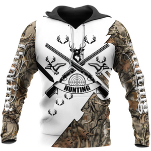 PL431 LOVE HUNTING 3D ALL OVER PRINTED SHIRTS-Apparel-PL8386-Hoodie-S-Vibe Cosy™