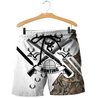 PL431 LOVE HUNTING 3D ALL OVER PRINTED SHIRTS-Apparel-PL8386-Shorts-S-Vibe Cosy™