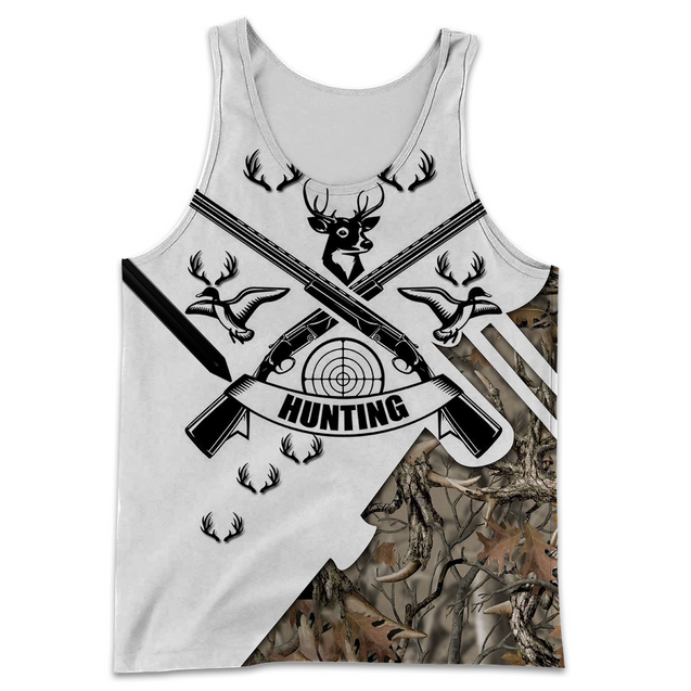 PL431 LOVE HUNTING 3D ALL OVER PRINTED SHIRTS-Apparel-PL8386-Tanktop-S-Vibe Cosy™