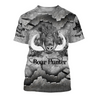 PL432 BOAR HUNTER 3D ALL OVER PRINTED SHIRTS FOR MEN AND WOMEN-Apparel-PL8386-T shirt-S-Vibe Cosy™