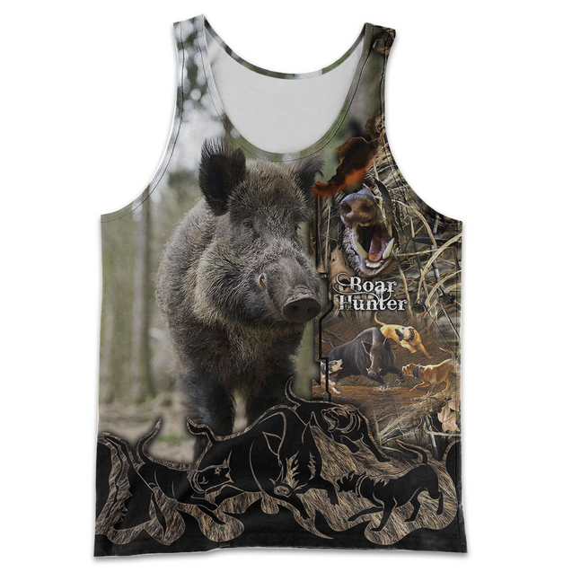 PL436 WILD BOAR 3D ALL OVER PRINTED SHIRTS-Apparel-PL8386-sweatshirt-S-Vibe Cosy™