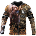 PL437 DUCK HUNTER 3D ALL OVER PRINTED SHIRTS-Apparel-PL8386-zip-up hoodie-S-Vibe Cosy™