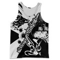 PL446 BOAR HUNTING 3D ALL OVER PRINTED SHIRTS-Apparel-PL8386-Tanktop-S-Vibe Cosy™