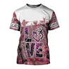 PL455 LOVE COUNTRY GIRL 3D ALL OVER PRINTED SHIRTS-Apparel-PL8386-T shirt-S-Vibe Cosy™