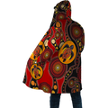 Aboriginal Turtles Australia Indigenous Cloak For Men And Women