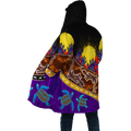 Aboriginal Culture Painting Art Colorful Cloak For Men And Women