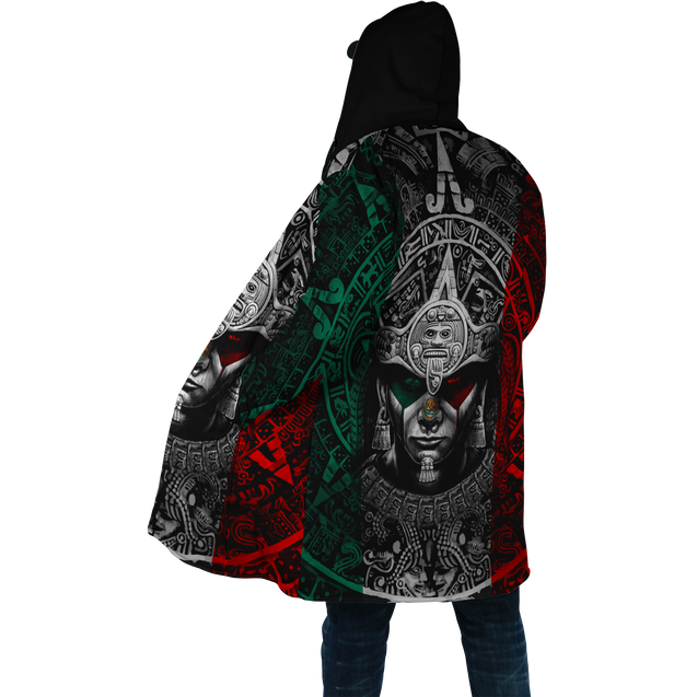 Aztec Warrior 3D All Over Printed Hoodie