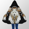 Native American 3D All Over Printed Legging + Cloak