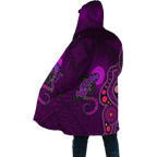 Aboriginal Purple The Lizard and The Sun Cloak Shirts