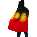 Custom name Aboriginal Flag Indigenous Sun Painting Art 3D design shirts