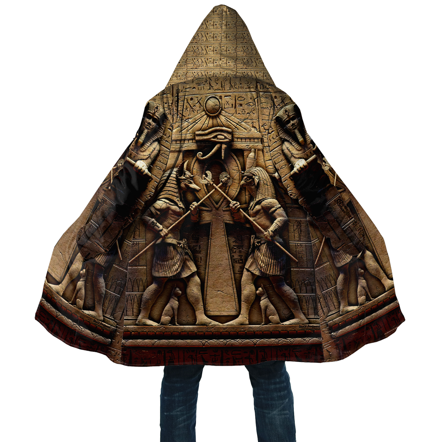 Anubis Ancient Egyptian Mythology Culture unisex 3D printed Coat