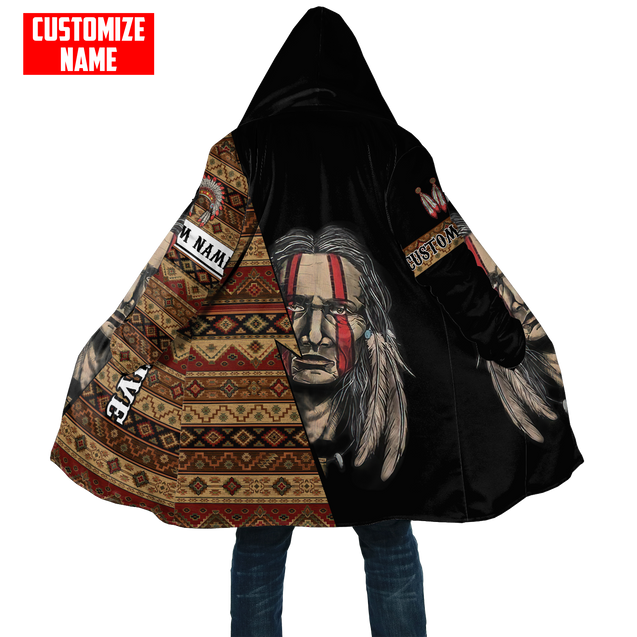 Customized name Native American 3D All Over Printed Unisex Shirts