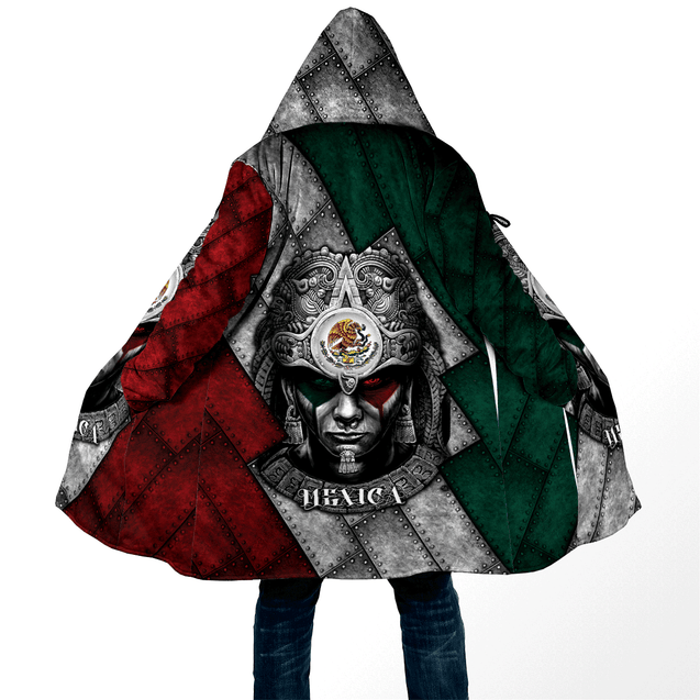 Aztec Warrior Mexico 3D All Over Printed Unisex Hoodies