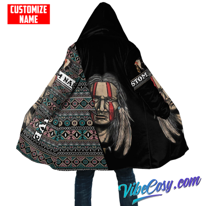 Customized Name Native American 3D All Over Printed Unisex Shirts