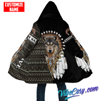 Customized Name Native American 3D All Over Printed Unisex Shirts