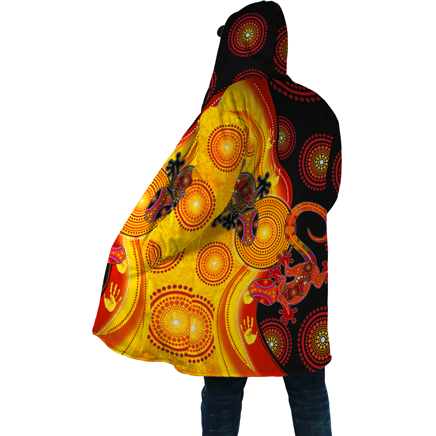 Aboriginal Lizards and the Sun Cloak For Men And Women